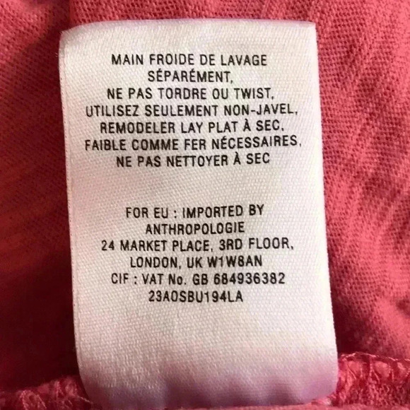 Vanessa Virginia Passerine Ruffled Tank Size M - Picture 8 of 8